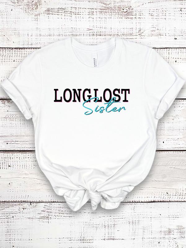 Long Lost Sister Signature T-Shirt white 