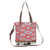Pink & Turquoise Southwest Tote Bag long lost sister boutique