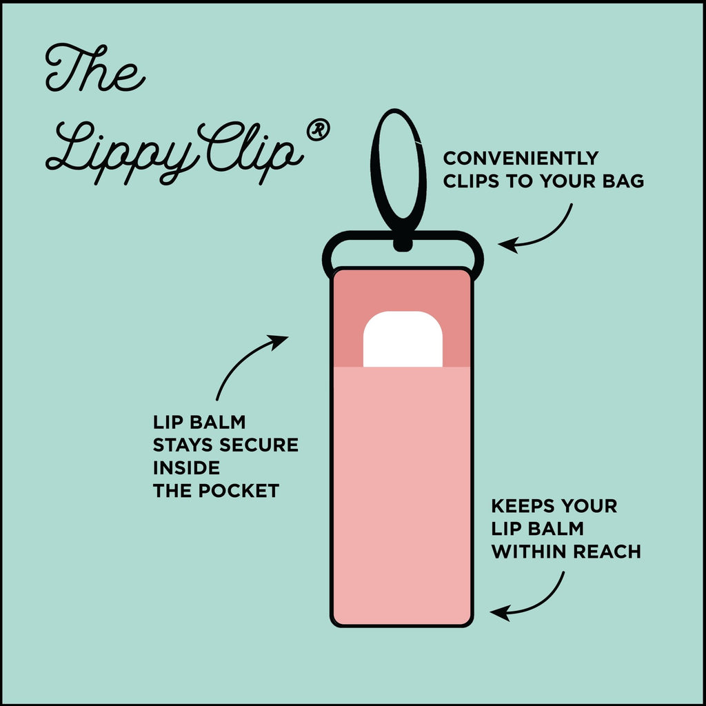 I'll Be There for You Lippy Clip Lip Balm Holder